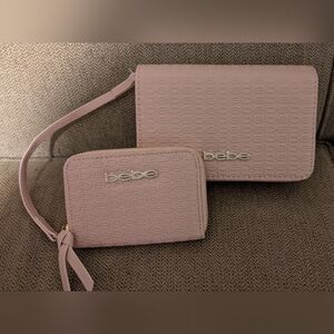 Bebe Crossbody With Matching Wallet Set